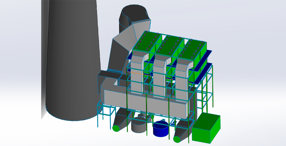 湿式静电除尘器